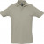 Рубашка поло мужская Spring 210, серый меланж хаки