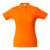 Рубашка поло женская Surf Lady, серый меланж оранжевый