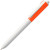 Ручка шариковая Hint Special, белая с оранжевым белый, оранжевый
