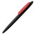 Ручка шариковая Prodir DS5 TRR-P Soft Touch, черная с белым черный, красный