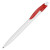 Ручка пластиковая шариковая «Какаду» белый/красный