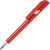 Ручка пластиковая шариковая «Атли» красный/серебристый