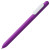 Ручка шариковая Swiper, черная с белым белый, фиолетовый