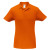 Рубашка поло ID.001 белая оранжевый