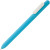 Ручка шариковая Swiper Soft Touch, неоново-оранжевая с белым белый, голубой