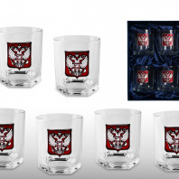 Набор стаканов для виски «Российский стиль»