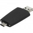 Флешка Pebble Universal, USB 3.0, черная, 32 Гб