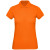 Рубашка поло женская Inspire, черная оранжевый