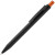 Ручка шариковая Chromatic, черная с красным черный, оранжевый