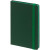 Блокнот Shall, черный, с тонированной бумагой зеленый