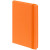 Блокнот Shall, синий, с тонированной бумагой оранжевый