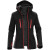 Куртка-трансформер женская Matrix, черная с красным черный, красный
