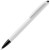 Ручка шариковая Tick, белая с черным белый, черный