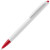 Ручка шариковая Tick, белая с черным белый, красный