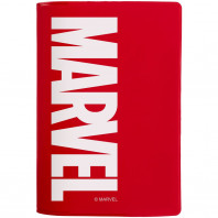 Обложка для паспорта Marvel, красная