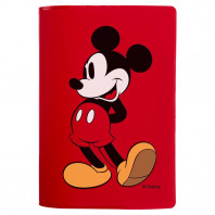 Обложка для паспорта «Микки Маус», красная
