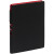 Ежедневник Flexpen Black, недатированный, черный с синим черный, красный