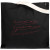 Холщовая сумка с вышивкой «Тонкая красная линия», черная черный, красный