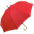 Зонт-трость OkoBrella, серый красный
