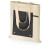 Складная хлопковая сумка для шопинга «Gross» с карманом, 180 г/м2 натуральный/черный