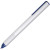 Ручка шариковая PF One, серебристая синий, серебристый