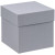 Коробка Cube, S, серая серый