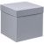 Коробка Cube, L, серая серый