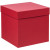 Коробка Cube, L, серая красный