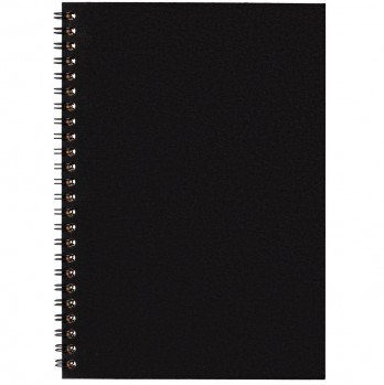 Блокнот Sideways Notes, черный