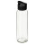 Стеклянная бутылка  «Fial», 500 мл прозрачный/черный