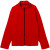 Куртка флисовая унисекс Manakin, белая красный