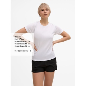Футболка женская Sporty Women 140 белая, размер L G-01159102L фото 5