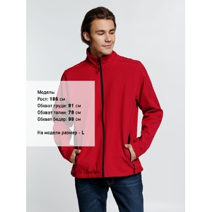 Куртка софтшелл мужская Race Men красная, размер 3XL G-011951623XL фото 6