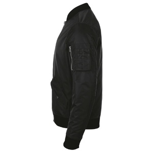 Куртка бомбер унисекс Rebel черная, размер 3XL G-016163123XL фото 5