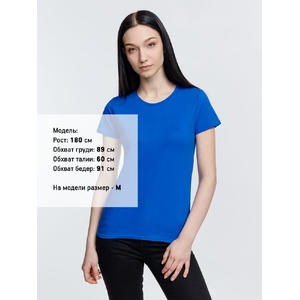 Футболка женская Crusader Women, ярко-синяя, размер 3XL G-035812413XL фото 6