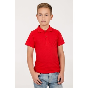 Рубашка поло детская Virma Kids, красная, 10 лет G-11575.503 фото 6