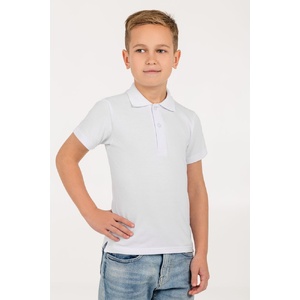 Рубашка поло детская Virma Kids, белая, 14 лет G-11575.605 фото 6