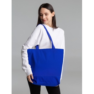 Сумка для покупок на молнии Shopaholic Zip, синяя G-11683.40 фото 9