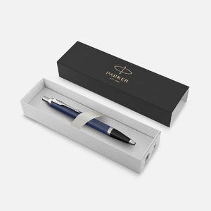 Ручка шариковая Parker IM Core Matte Blue CT, темно-синяя с черным G-11933.40 фото 5