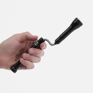 Телескопический фонарь с магнитом Flexion, ver.2, черный G-12385.31 фото 11