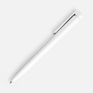 Ручка шариковая Liberty Polished, белая G-12915.60 фото 4
