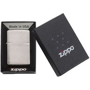 Зажигалка Zippo Classic Brushed, серебристая G-12977.11 фото 4