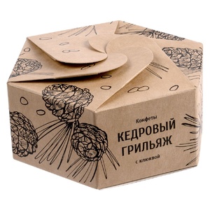 Конфеты «Мягкий кедровый грильяж» с клюквой G-13646.00 фото 7