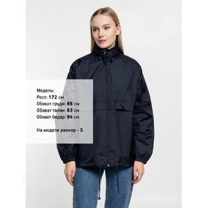 Ветровка из нейлона Surf 210 темно-синяя (navy), размер S G-1384.401 фото 12