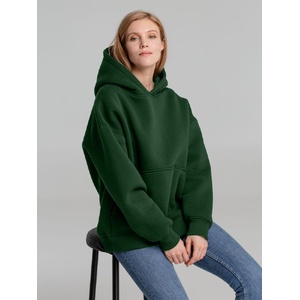 Худи Kulonga Oversize, темно-зеленое, размер 3XL/4XL G-14101.907 фото 9