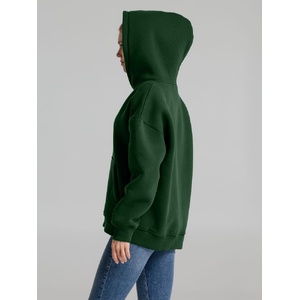Худи Kulonga Oversize, темно-зеленое, размер 3XL/4XL G-14101.907 фото 10