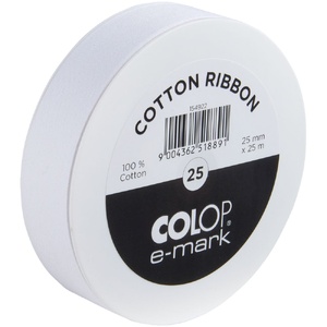 Лента Colop E-mark 25, белая G-14159.60 фото 3