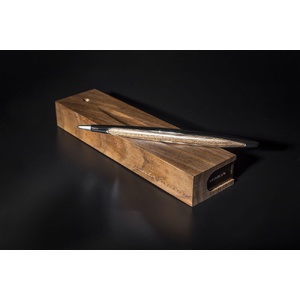 Шариковая ручка Cambiano Shiny Chrome Walnut G-14219.10 фото 8