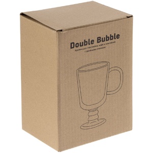 Кружка с двойными стенками для глинтвейна и коктейлей Double Bubble G-14674.00 фото 7