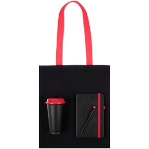 Набор Velours Bag, черный с красным G-15205.35 фото 4